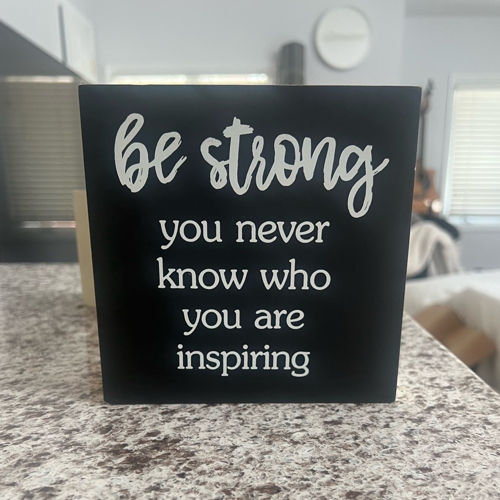 Home decor wooden sign